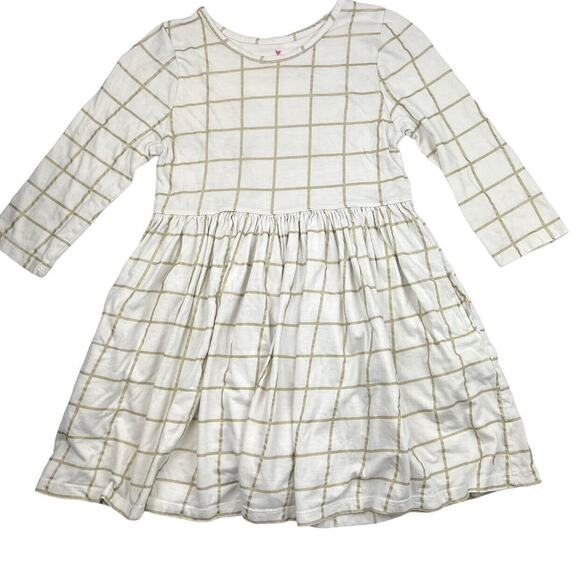 Pink Chicken Gold Grid Dress - Picture 1 of 10
